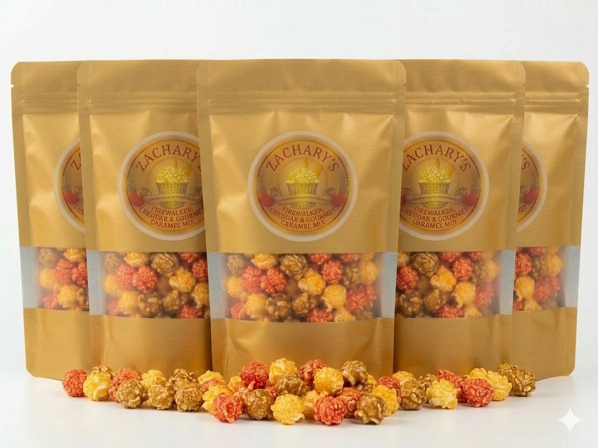 Zachary's Gourmet Snack Bags, Perfect for Snacking & Gifting