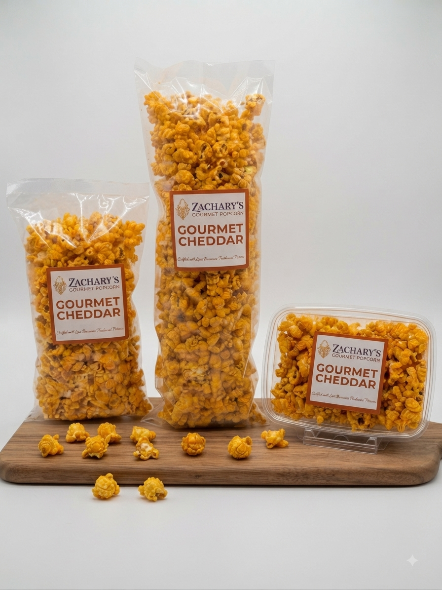 Sharp Cheddar Gourmet Popcorn