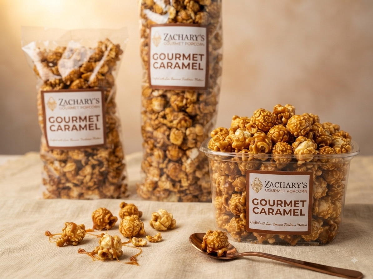 Sweet Gourmet Caramel Popcorn
