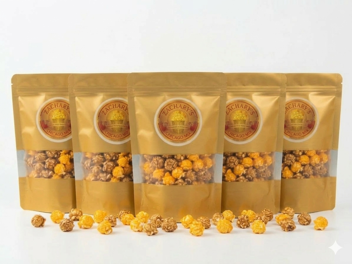 Zachary's Gourmet Snack Bags, Perfect for Snacking & Gifting