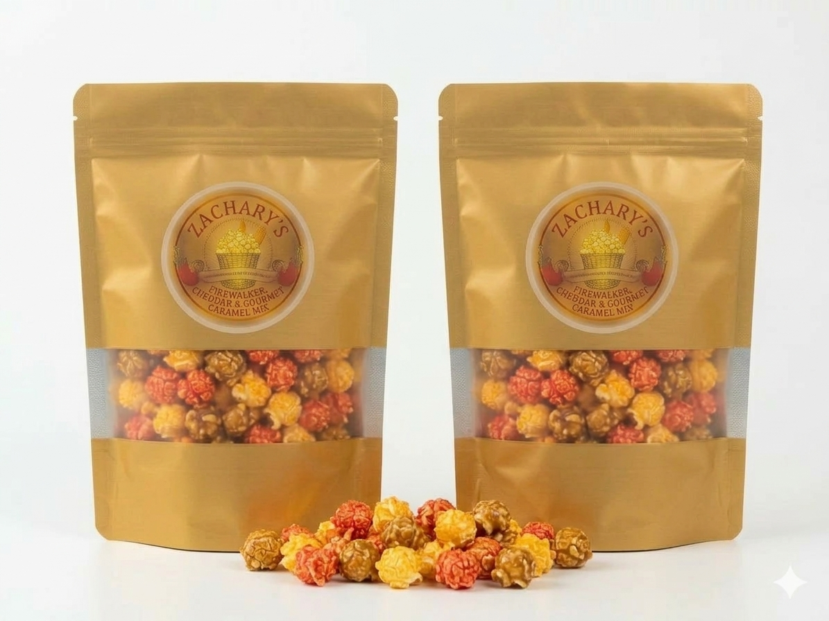 Zachary's Gourmet Snack Bags, Perfect for Snacking & Gifting