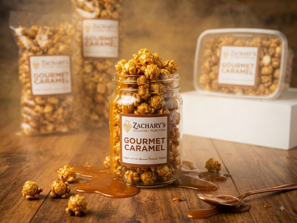 Sweet Gourmet Caramel Popcorn