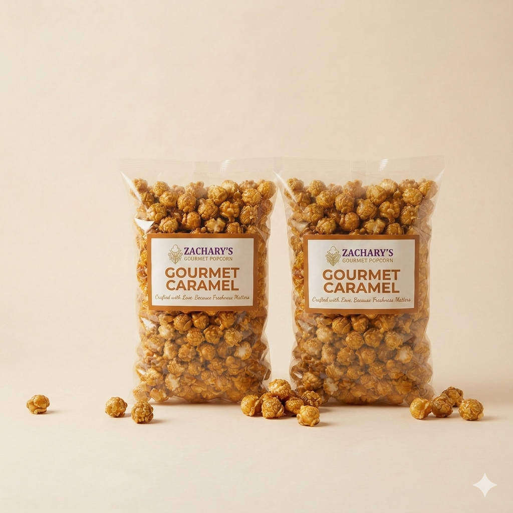 Gourmet Caramel Popcorn – Small-Batch, Gluten-Free