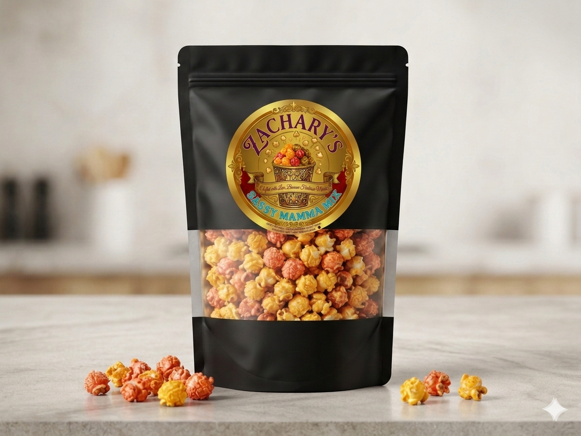 Zachary's Gourmet Popcorn — Case of 24 Gifting Bags