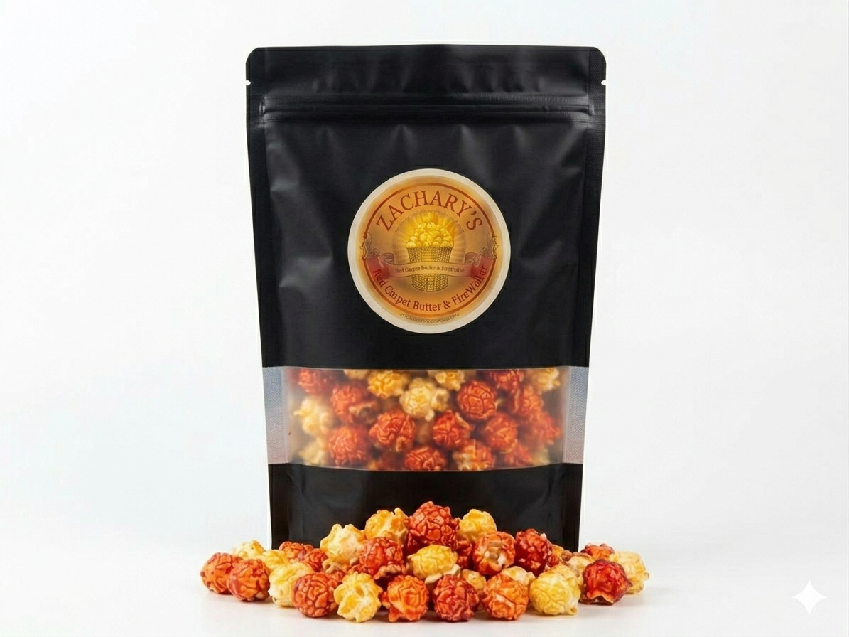 Zachary's Gourmet Popcorn — Case of 24 Gifting Bags
