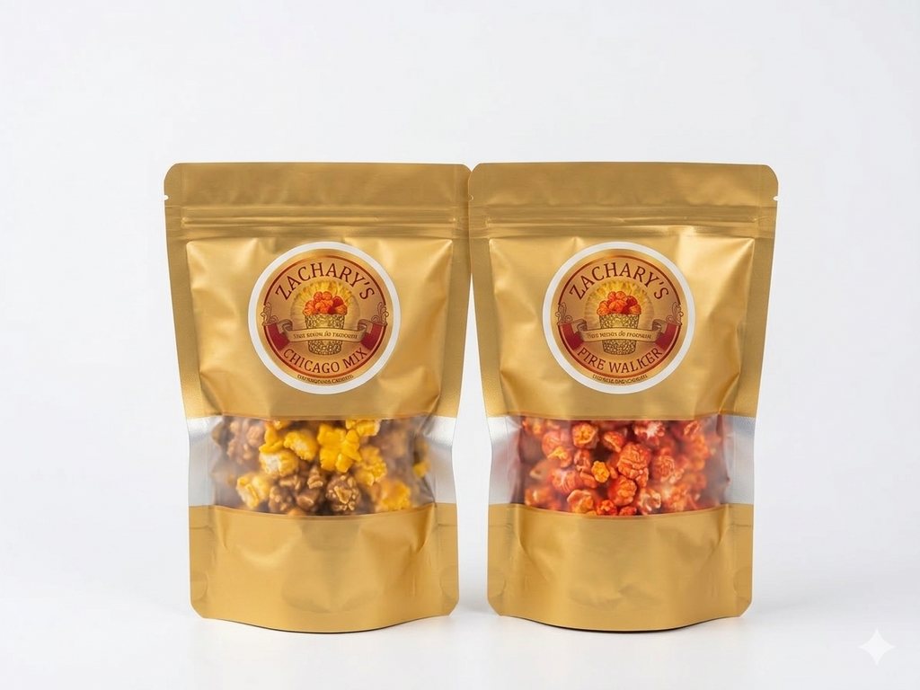 Zachary's Gourmet Snack Bags, Perfect for Snacking & Gifting