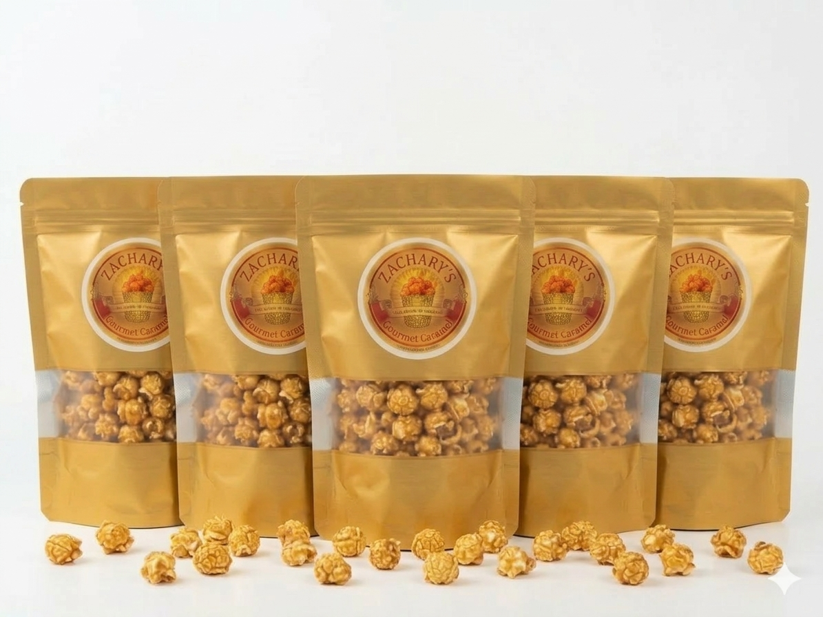 Zachary's Gourmet Snack Bags, Perfect for Snacking & Gifting