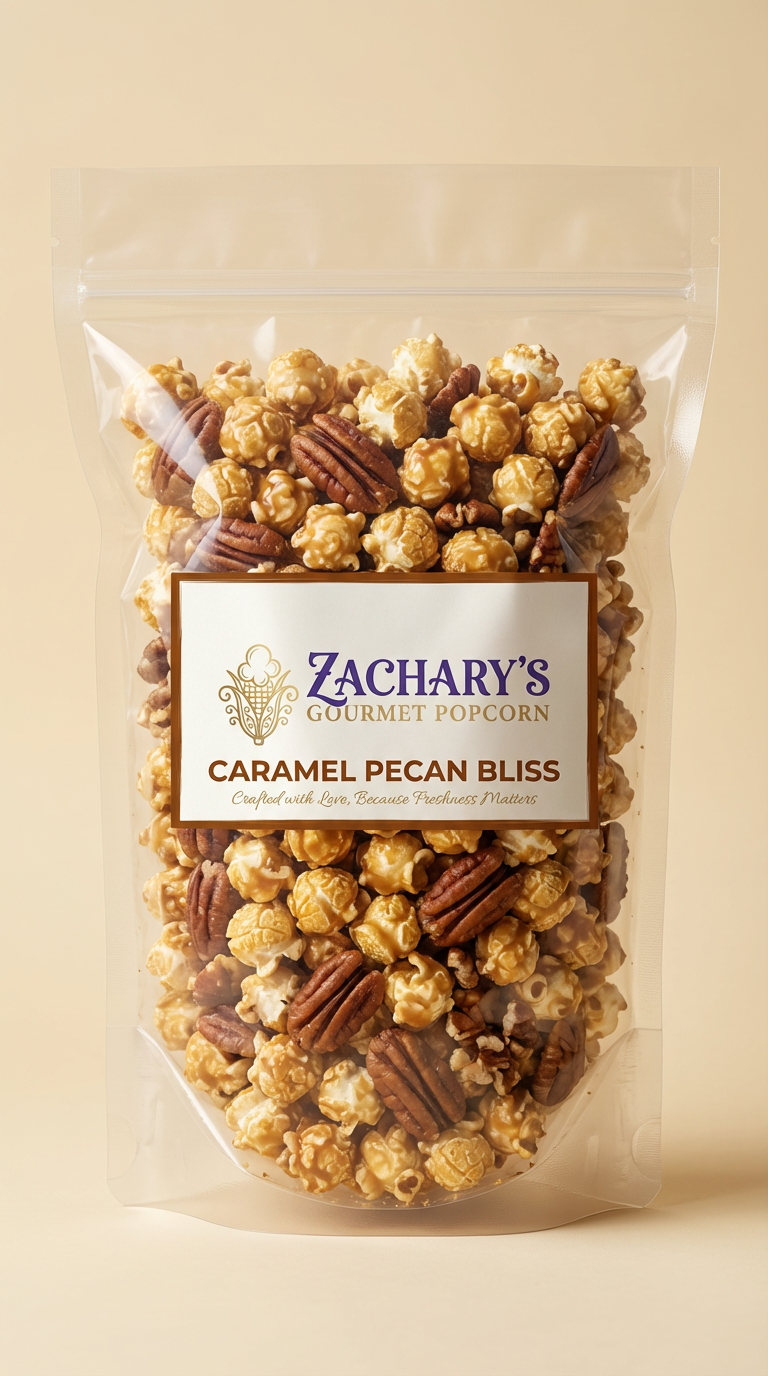Carmel Peacan Bliss Gourmet Popcorn