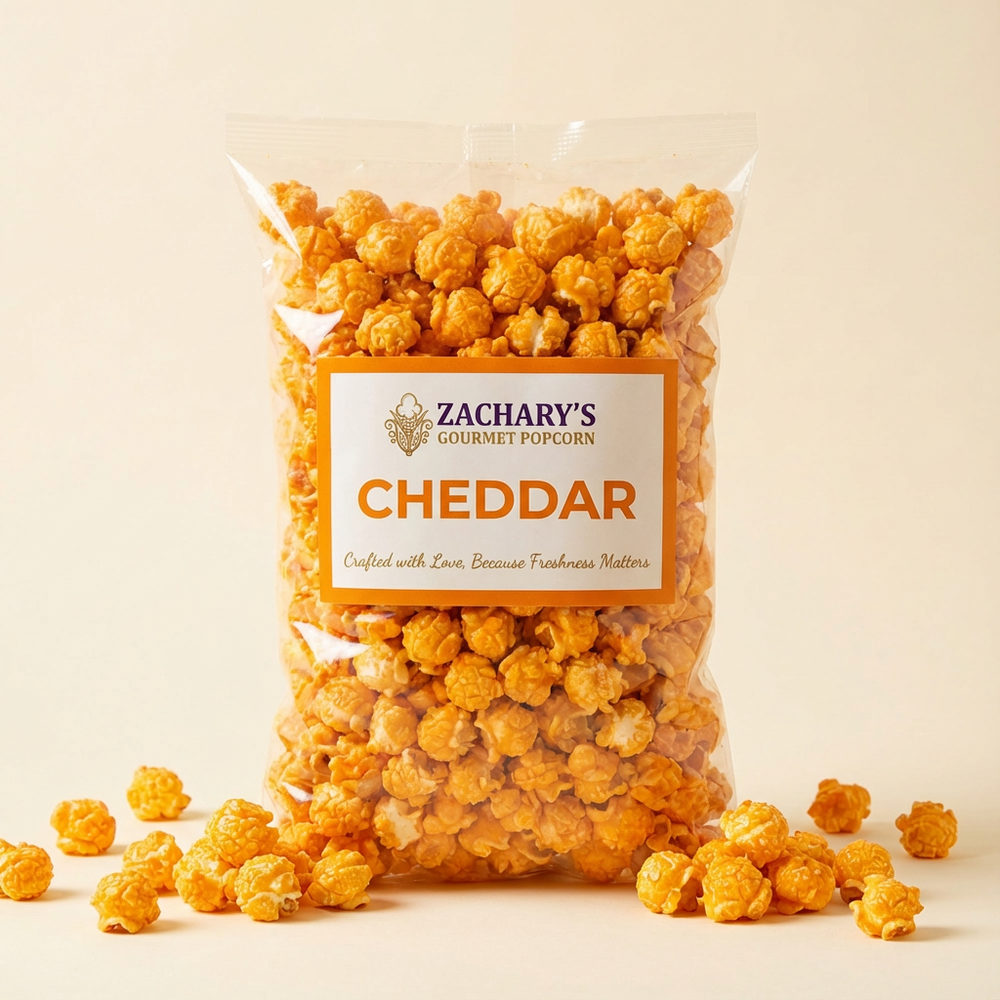 Zachary's Artisan Popcorn Variety Pack - 6 Flavors, No Artificial Ingredients