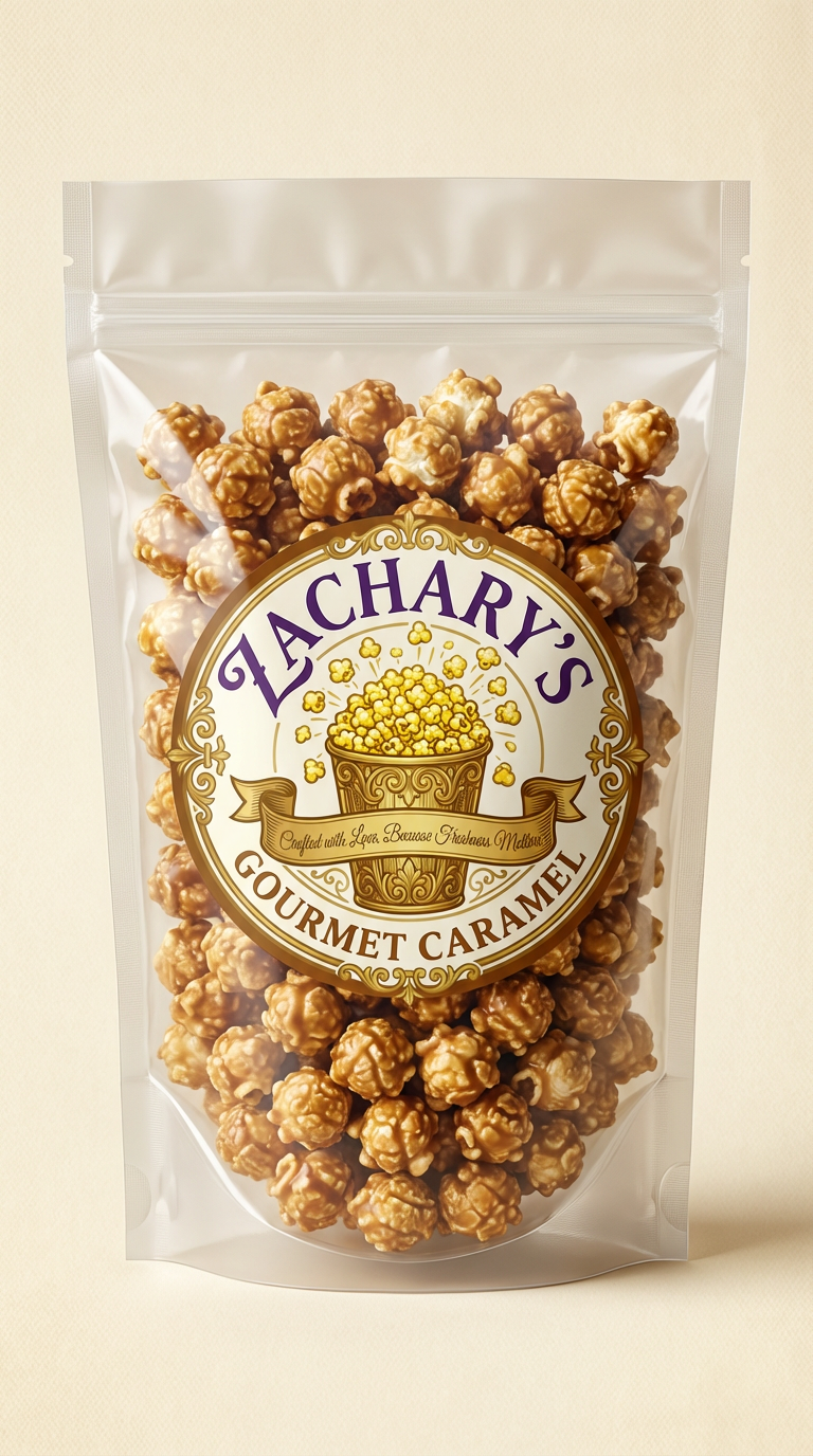 Gourmet Caramel Popcorn