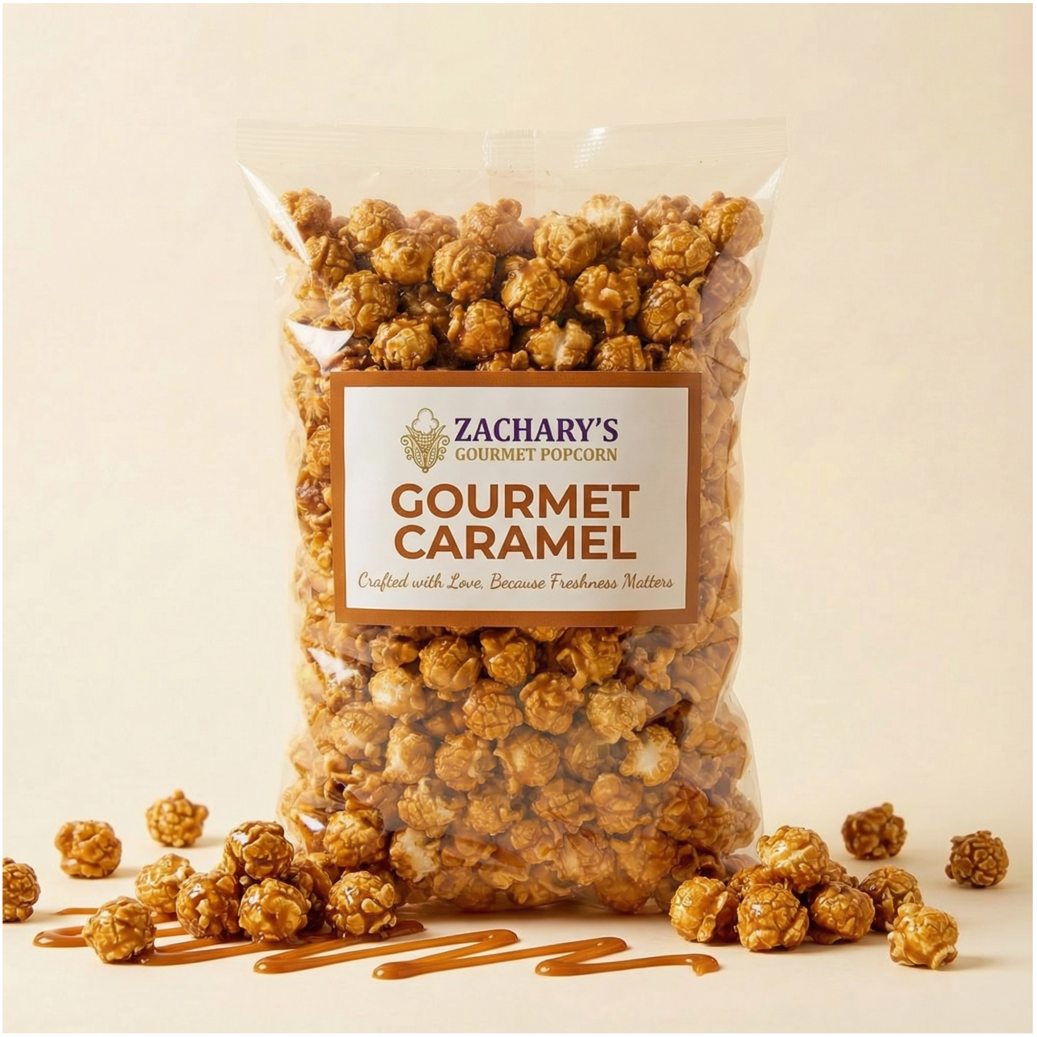 Gourmet Caramel Popcorn