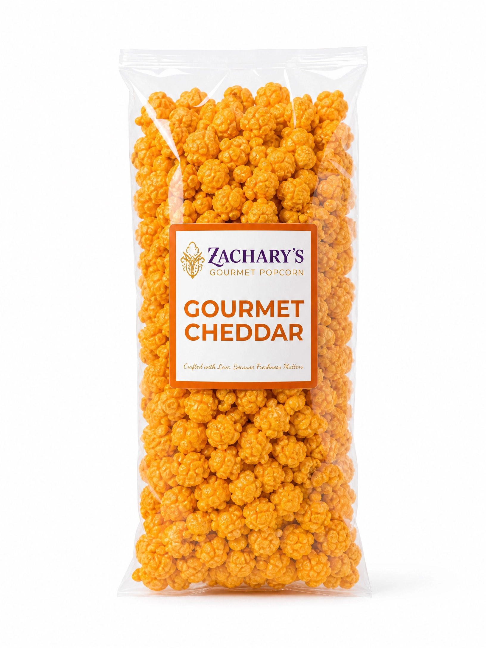 D-Reel – Cheddar Chase Sharp Cheddar Gourmet Popcorn — Real Aged Cheddar | Zachary's