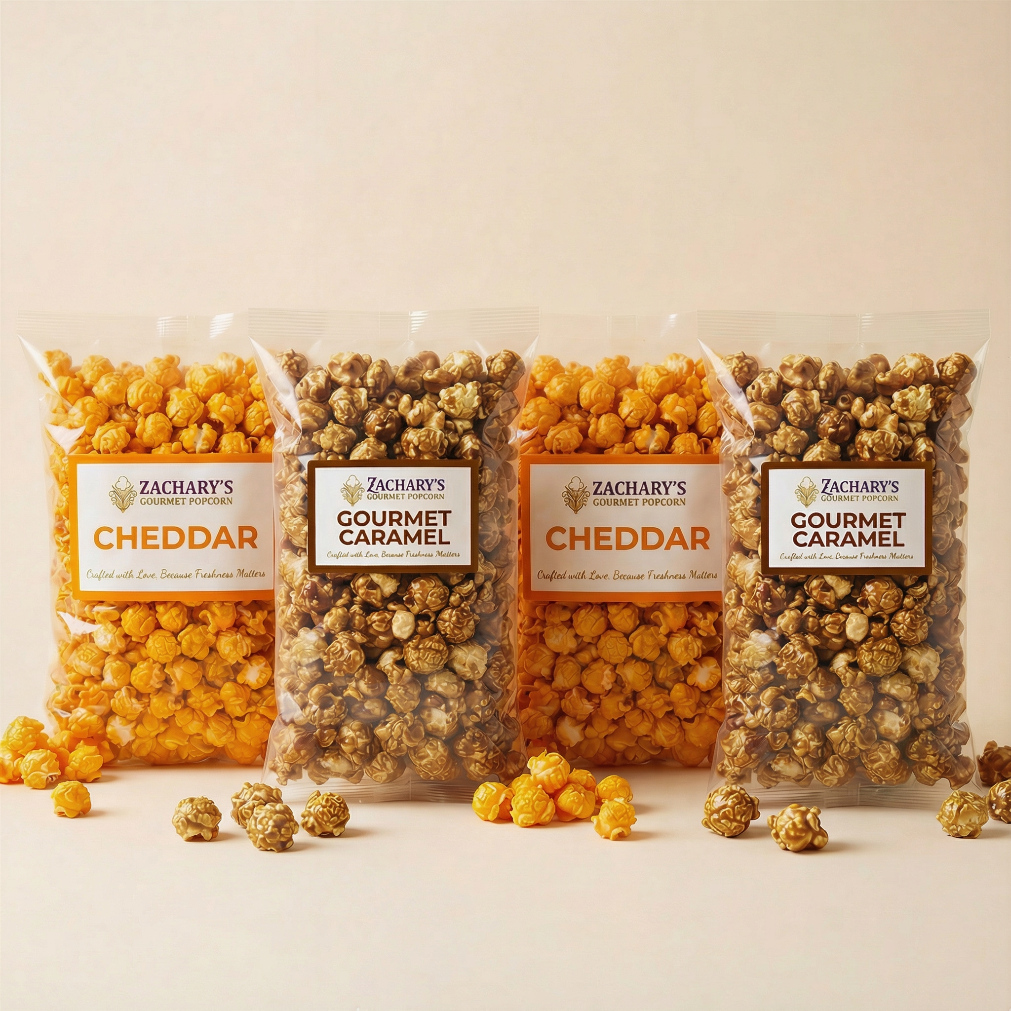 Subscribe & Save: Gourmet Popcorn 4-Pack Monthly Subscription (Save 50%)